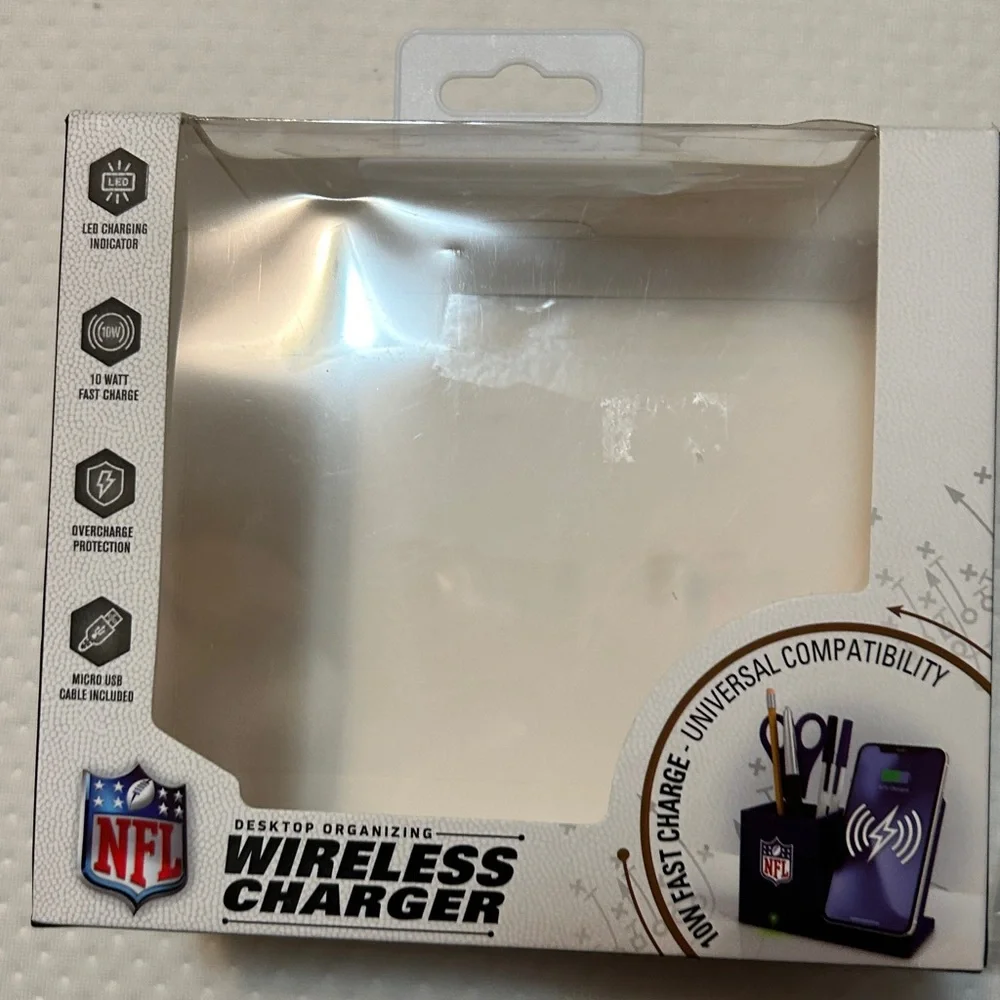 Buffalo Bills Blue and Red Charging Station